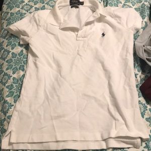 White polo shirt